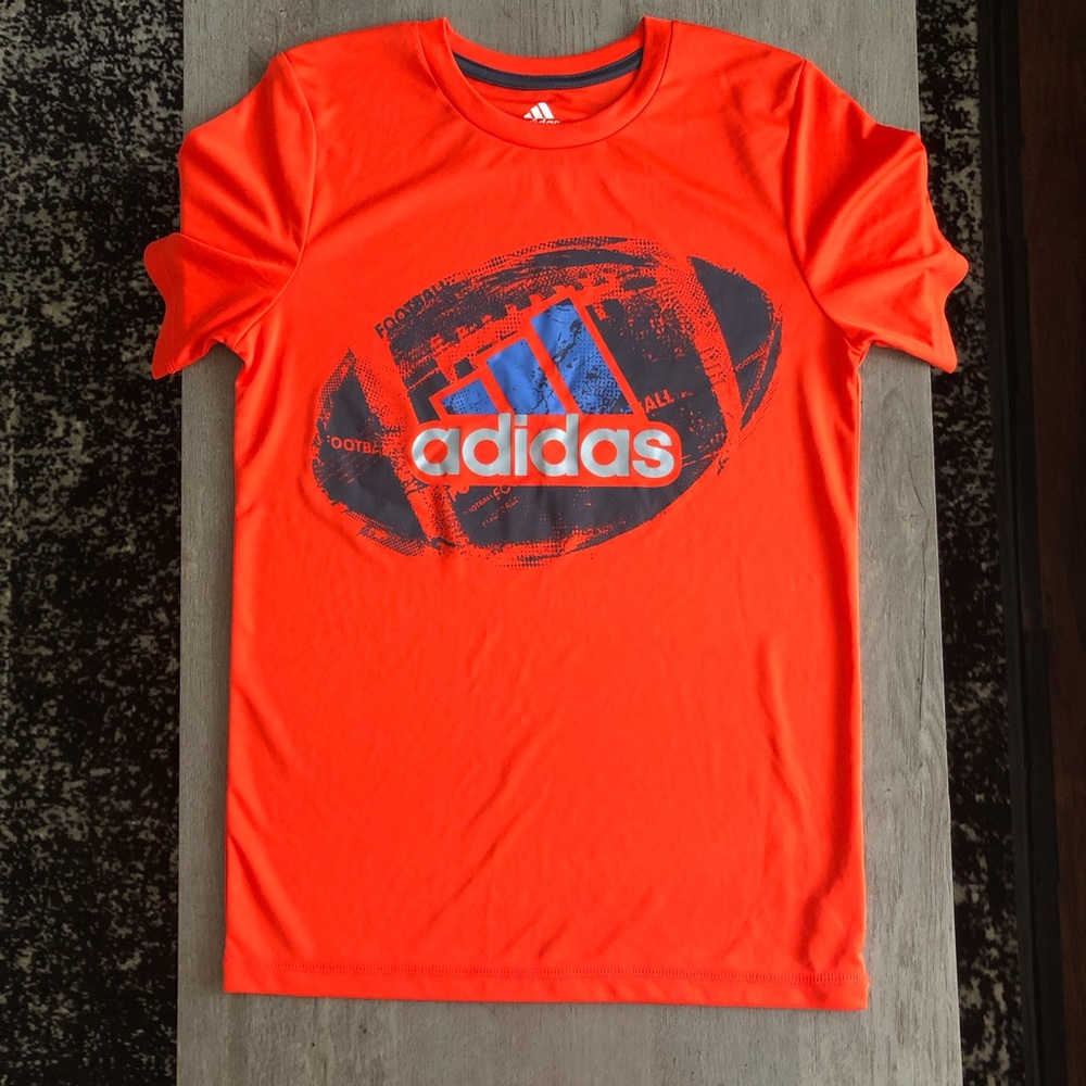 Boys Adidas DriFit Tee